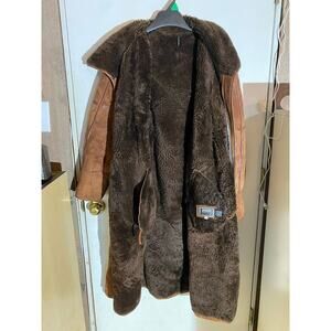 Jaguar 100% Shearling Coat XXL